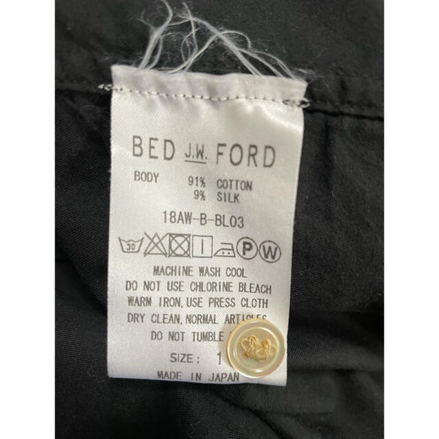 BED J.W. FORD(ベッドフォード)のbed j.w. ford  18aw China shirt メンズのトップス(シャツ)の商品写真