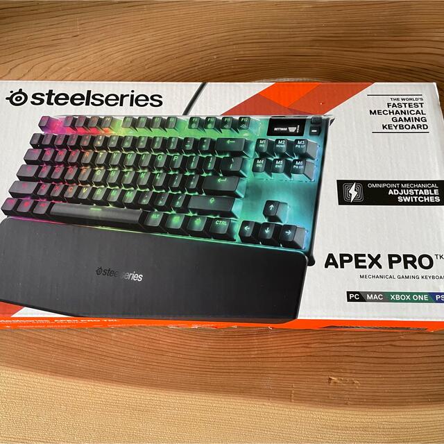 STEEL SERIES Apex pro 日本語配列 スマホ/家電/カメラのPC/タブレット(PC周辺機器)の商品写真