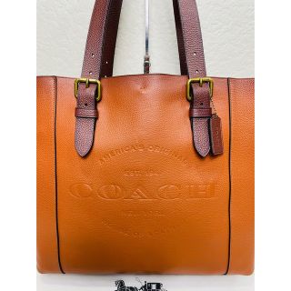 COACH   格安 良品 定価7万 コーチ ビジネス トート バッグ レザー