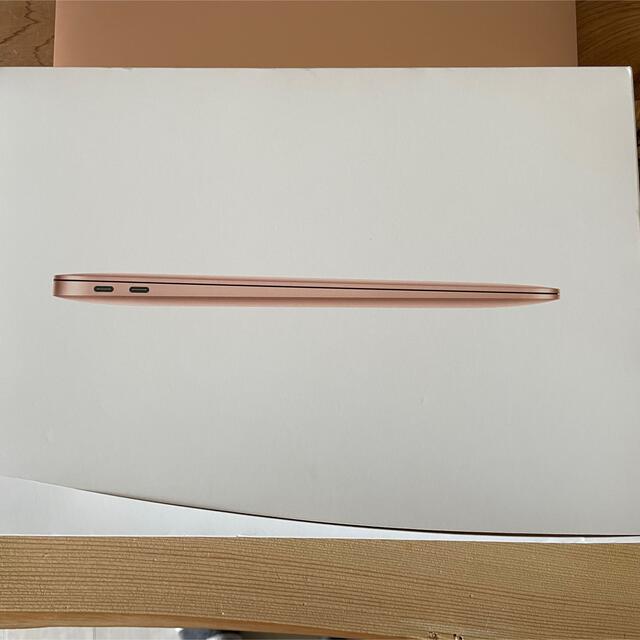 Mac (Apple)(マック)の【美品】MacBook Air M1 ゴールド　8GB SSD256GB スマホ/家電/カメラのPC/タブレット(ノートPC)の商品写真