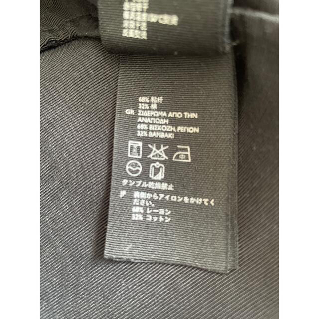 COSワンピース　黒　七分袖 レディースのワンピース(ひざ丈ワンピース)の商品写真