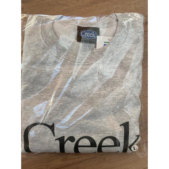 トップスcreek angler's device sweat shirts  グレー