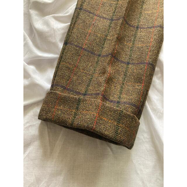 NEAT ニート LOVAT TWEED WIDE オリーブ