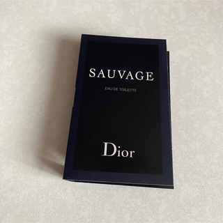 ディオール(Dior)の【Dior】SAUVAGE 香水　試供品(香水(男性用))