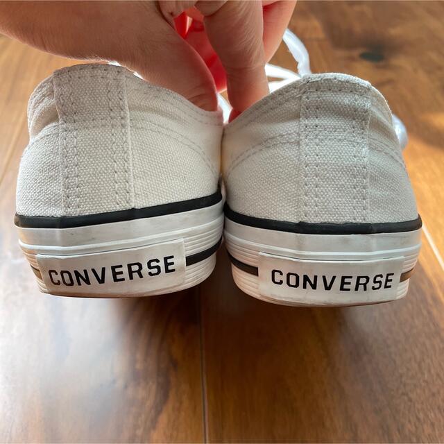 CONVERSE(コンバース)の専用⭐︎コンバース　ネクスター　ローカット　22.5cm  ホワイト　白 レディースの靴/シューズ(スニーカー)の商品写真