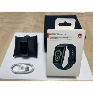 ファーウェイ(HUAWEI)のHUAWEI Band 6 Forest Green(腕時計(デジタル))