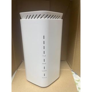 エヌイーシー(NEC)のUQ WiMAX Speed Wi-Fi HOME 5G L12 (PC周辺機器)