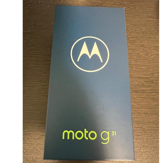 【新品未使用】moto g31 モトローラ 128GB SIMフリー