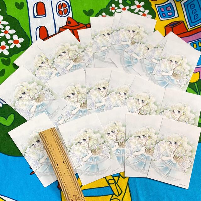 レトロ☆いがらしゆみこ☆メッセージカード エンタメ/ホビーのおもちゃ/ぬいぐるみ(キャラクターグッズ)の商品写真