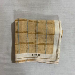 チャップス(CHAPS)のチャップス　ハンカチ　中古品　ブラウン　#1600(ハンカチ)