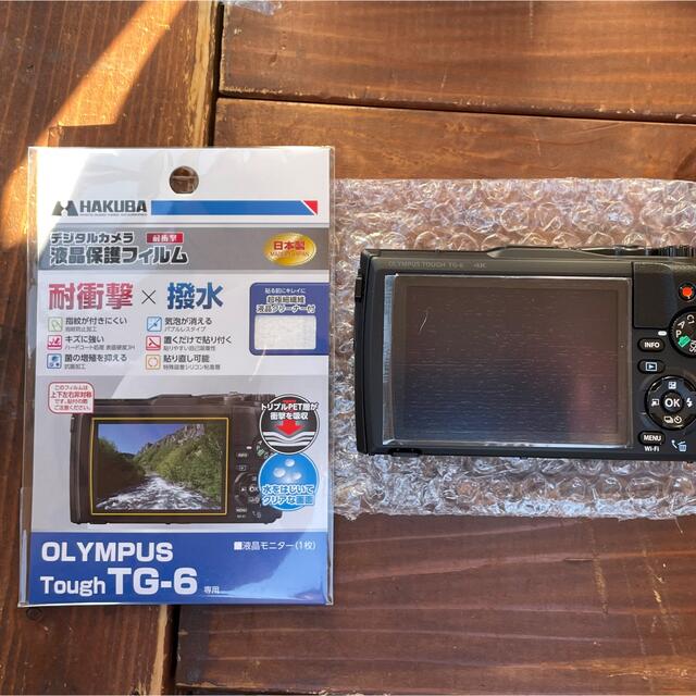 OLYMPUS(オリンパス)のOLYMPUS オリンパス TG TG-6 BLACK(オプション付) スマホ/家電/カメラのカメラ(コンパクトデジタルカメラ)の商品写真