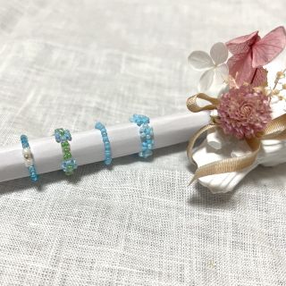 【ハンドメイド】✳︎ビーズリング✳︎(リング)