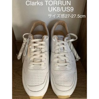 クラークス(Clarks)の新品　クラークス　トーラン　UK8/US9 サイズ感 27-27.5cm(スニーカー)