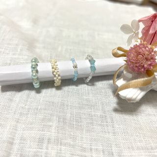 【ハンドメイド】✳︎ビーズリング✳︎(リング)