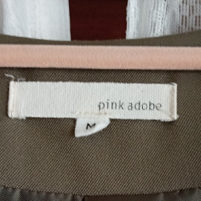 PINK ADOBE(ピンクアドべ)の★値下中★美品★ロングコート/春・秋 レディースのジャケット/アウター(スプリングコート)の商品写真