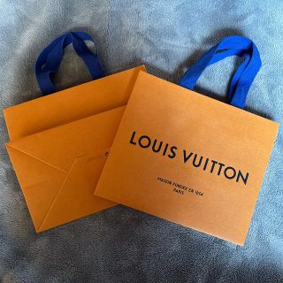 ルイヴィトン(LOUIS VUITTON)のルイヴィトン　ショッパー　2枚セット(ショップ袋)