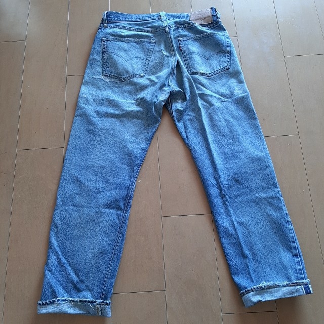 Levi's(リーバイス)のLevis 501 bigE ダメージジンズ  ビンテージ 501xx リペア メンズのパンツ(デニム/ジーンズ)の商品写真