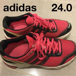 アディダス(adidas)のアディダス　アディゼロボストン ランニング スニーカー 24 ジョギング 赤(スニーカー)