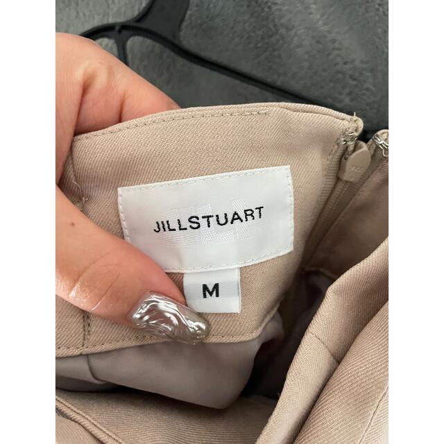 JILL by JILLSTUART(ジルバイジルスチュアート)のリボン付き　フレアスカート レディースのスカート(ひざ丈スカート)の商品写真