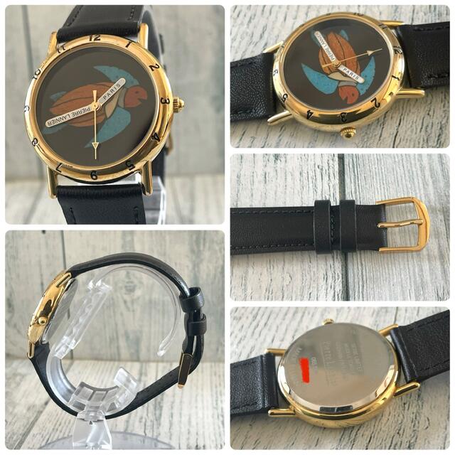 Pierre Lannier(ピエールラニエ)の【美品】Pierre Lannier ピエールラニエ 腕時計 カメ 亀 レディースのファッション小物(腕時計)の商品写真