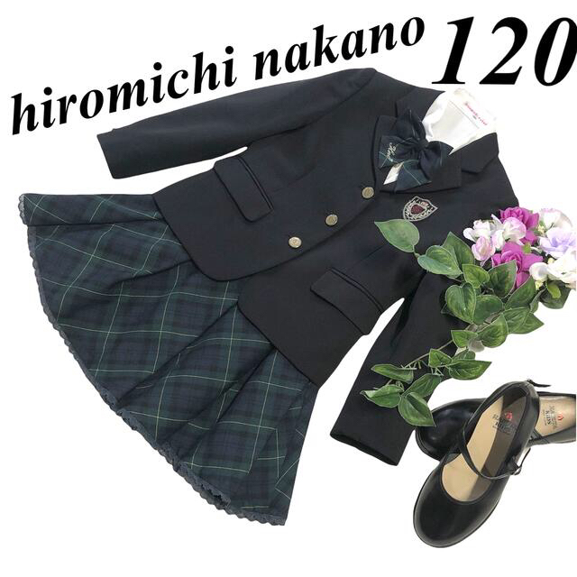 HIROMICHI NAKANO(ヒロミチナカノ)のヒロミチナカノ　女の子　卒園入学式　フォーマル3点セット　120 ♡匿名配送♡ キッズ/ベビー/マタニティのキッズ服女の子用(90cm~)(ドレス/フォーマル)の商品写真