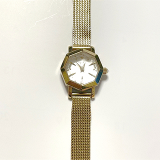 アガット(agete)の【大人気デザイン】agate 腕時計 華奢 ゴールド(腕時計)