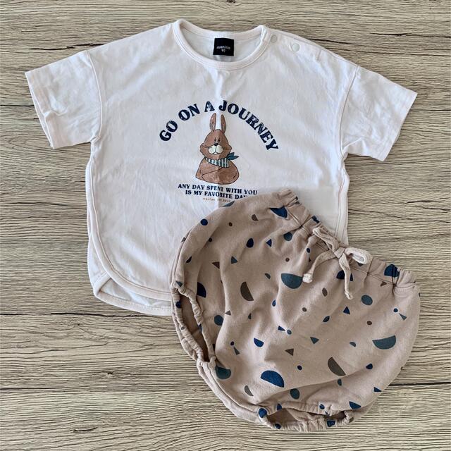 manina マニーナ Tシャツ ブルマ バースデイ キッズ/ベビー/マタニティのキッズ服男の子用(90cm~)(Tシャツ/カットソー)の商品写真