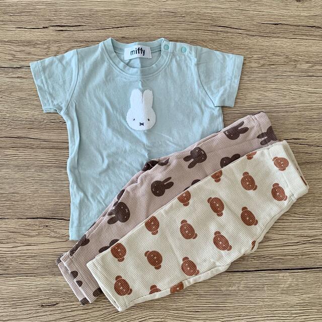 しまむら(シマムラ)のmiffy ミッフィー Tシャツ まとめ売り しまむら キッズ/ベビー/マタニティのキッズ服女の子用(90cm~)(Tシャツ/カットソー)の商品写真