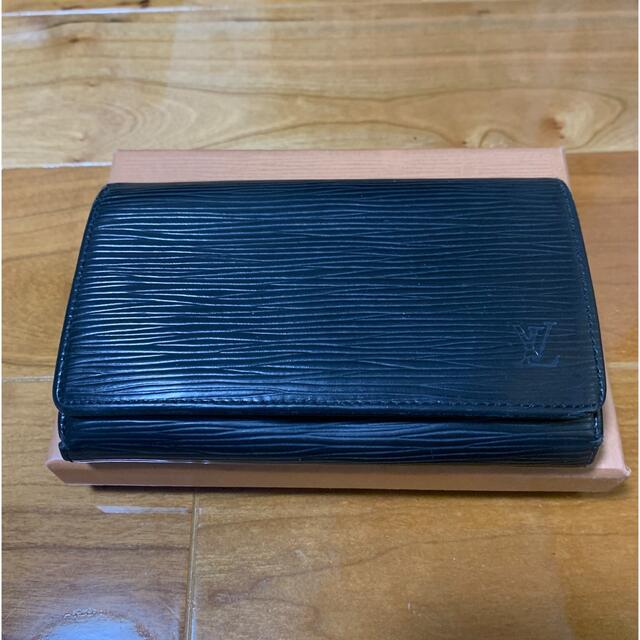 レディース セール! 美品◇ルイヴィトン エピ 黒 ブラック 二つ折り 財布 メンズ レディース 5dniZPCb9j ルイヴィトン エピ 黒 ブラック 財布 メンズ レディース