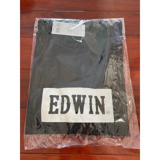 エドウィン(EDWIN)のEDWIN Tシャツ　ブラック　【新品】(Tシャツ/カットソー(半袖/袖なし))