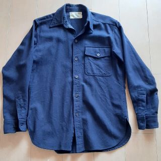 USN US NAVY CPO SHIRTS 片ポケ TOP GUN  ウール(個人装備)