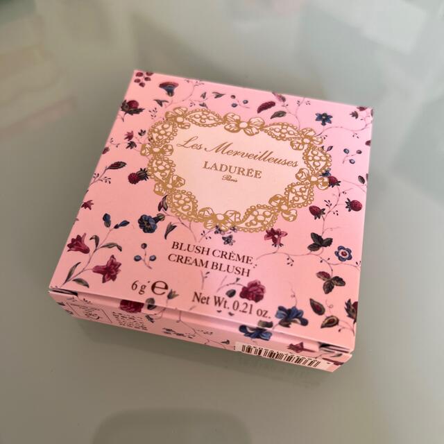 Les Merveilleuses LADUREE(レメルヴェイユーズラデュレ)のレ・メルヴェイユーズ ラデュレ　クリーム ブラッシュ 01 コスメ/美容のベースメイク/化粧品(チーク)の商品写真