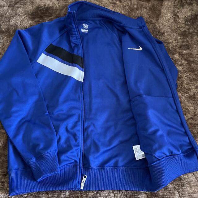 NIKE(ナイキ)の【希少】NIKE ナイキ　トラックジャケット　袖ロゴ　ライン　ヴィンテージ メンズのトップス(ジャージ)の商品写真