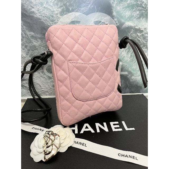CHANEL - ☆正規超極美品☆シャネル カンボンライン ポシェット