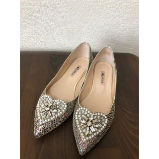 ダイアナ(DIANA)の【売約済】★美品★ダイアナ　スパンコールパンプス(ハイヒール/パンプス)