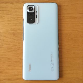 アンドロイド(ANDROID)のRedmi Note 10 Pro 128GB グレイシャーブルー(スマートフォン本体)