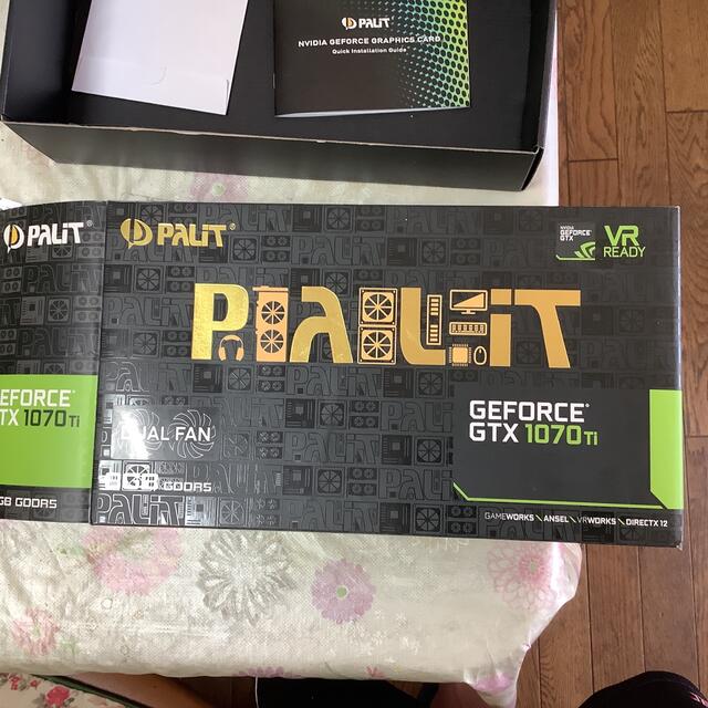 palit GeForce gtx1070tiPC/タブレット