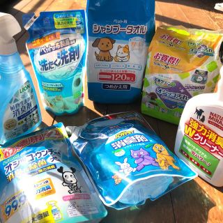 ライオン(LION)のペット用 消臭剤セット　詰め替え用含む(犬)