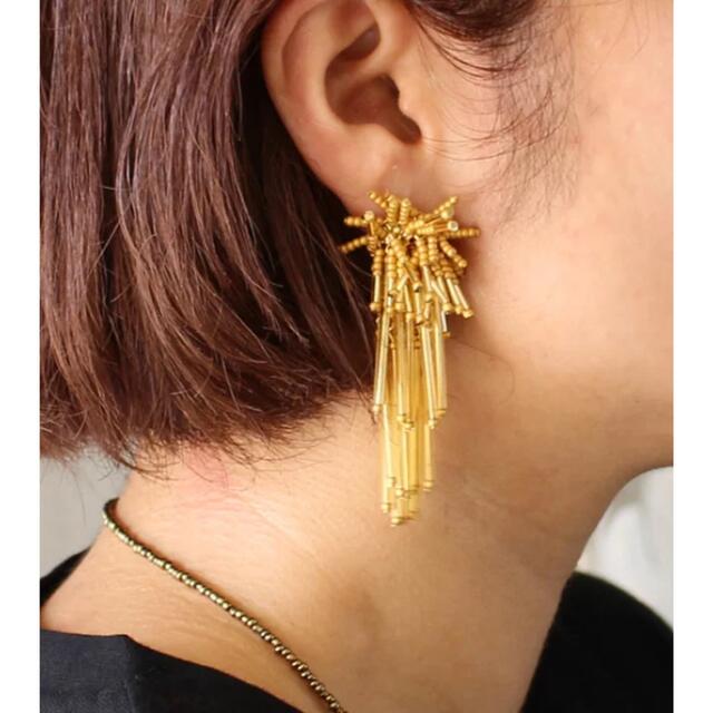 TODAYFUL(トゥデイフル)のTODAYFUL 12120902 Fringe Beads Earring  レディースのアクセサリー(イヤリング)の商品写真