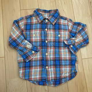 ベビーギャップ(babyGAP)のチェックシャツ(ブラウス)