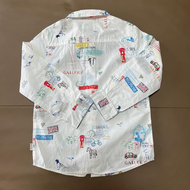 Paul Smith(ポールスミス)のポールスミス柄綿シャツ5A キッズ/ベビー/マタニティのキッズ服男の子用(90cm~)(Tシャツ/カットソー)の商品写真