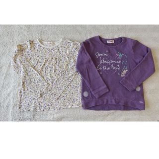 ティンカーベル(TINKERBELL)の☆(@@)♪様専用 ティンカーベル  130 トップス 2点セット ウサギ(Tシャツ/カットソー)