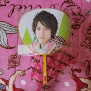 嵐　二宮和也　うちわ(アイドルグッズ)