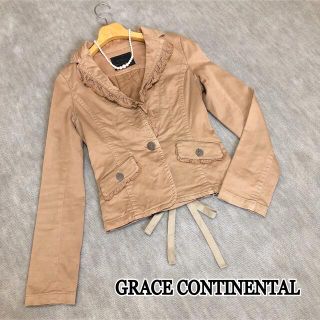 グレースコンチネンタル(GRACE CONTINENTAL)の【グレースコンチネンタル】大人可愛いデザインジャケット(その他)