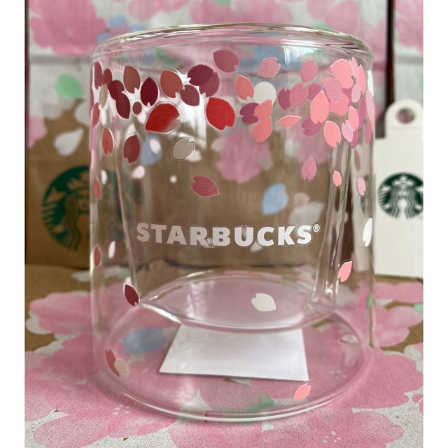 Starbucks Coffee - スターバックス SAKURA2022耐熱グラスペタル Starbucks Coffee - スターバックス SAKURA2022耐熱グラスペタル