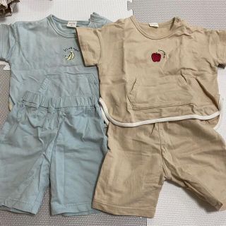 アカチャンホンポ(アカチャンホンポ)のセットアップ　子供服　保育園(Tシャツ/カットソー)