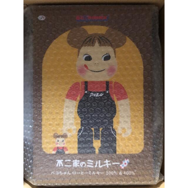 BE@RBRICK(ベアブリック)のBE＠RBRICK ペコちゃん コーヒーミルキー 100%&400% エンタメ/ホビーのフィギュア(その他)の商品写真