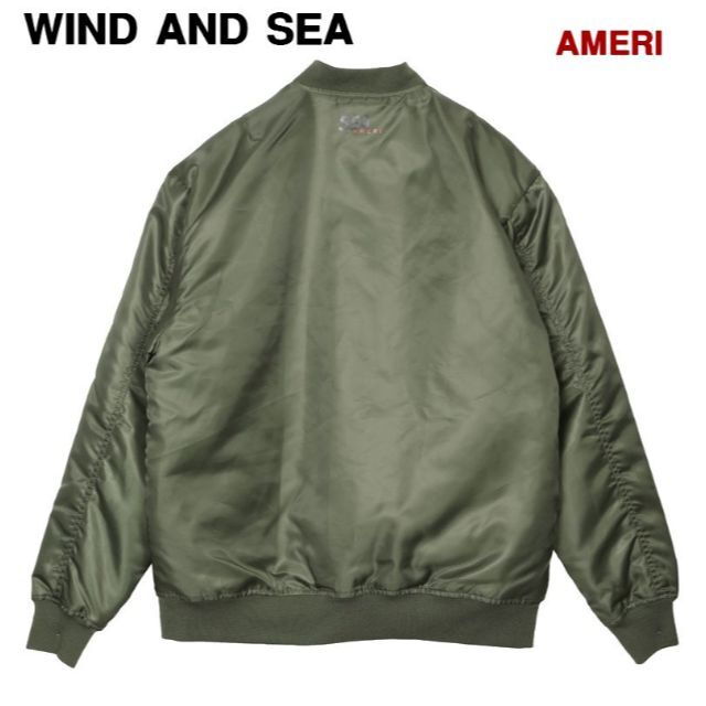 WIND AND SEA AMERI x WDS MA-1 JACKET