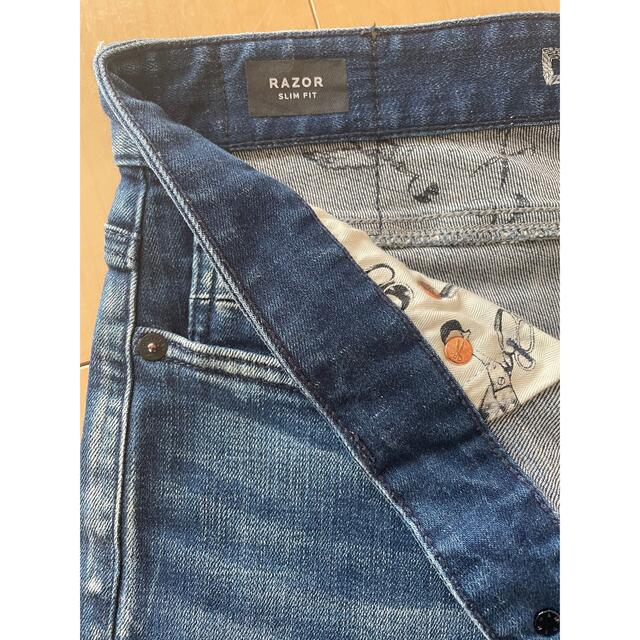 ☆美品☆DENHAM RAZOR SLIM FIT スリムフィット32インチ