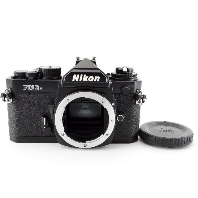 Nikon(ニコン)の【ファインダー清掃済み】 ニコン Nikon FM3A ブラック ボディ スマホ/家電/カメラのカメラ(フィルムカメラ)の商品写真